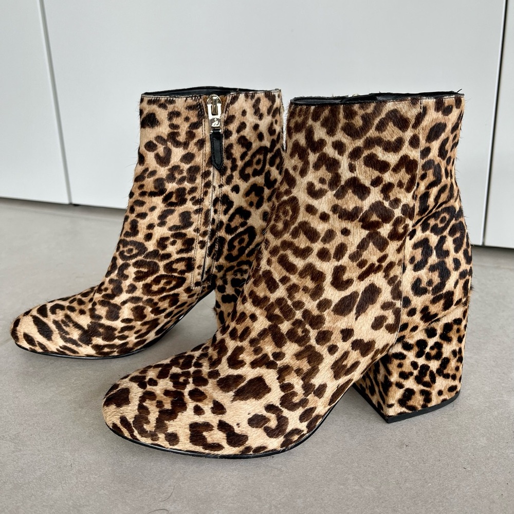 Sam Edelman Taye Leopard Booties
